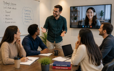 Ensino híbrido de Inglês para adultos: vale a pena?